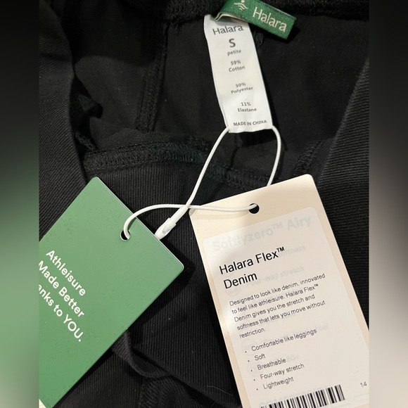 Halara Flex™ Black Denim Pants - Picture 8 of 8